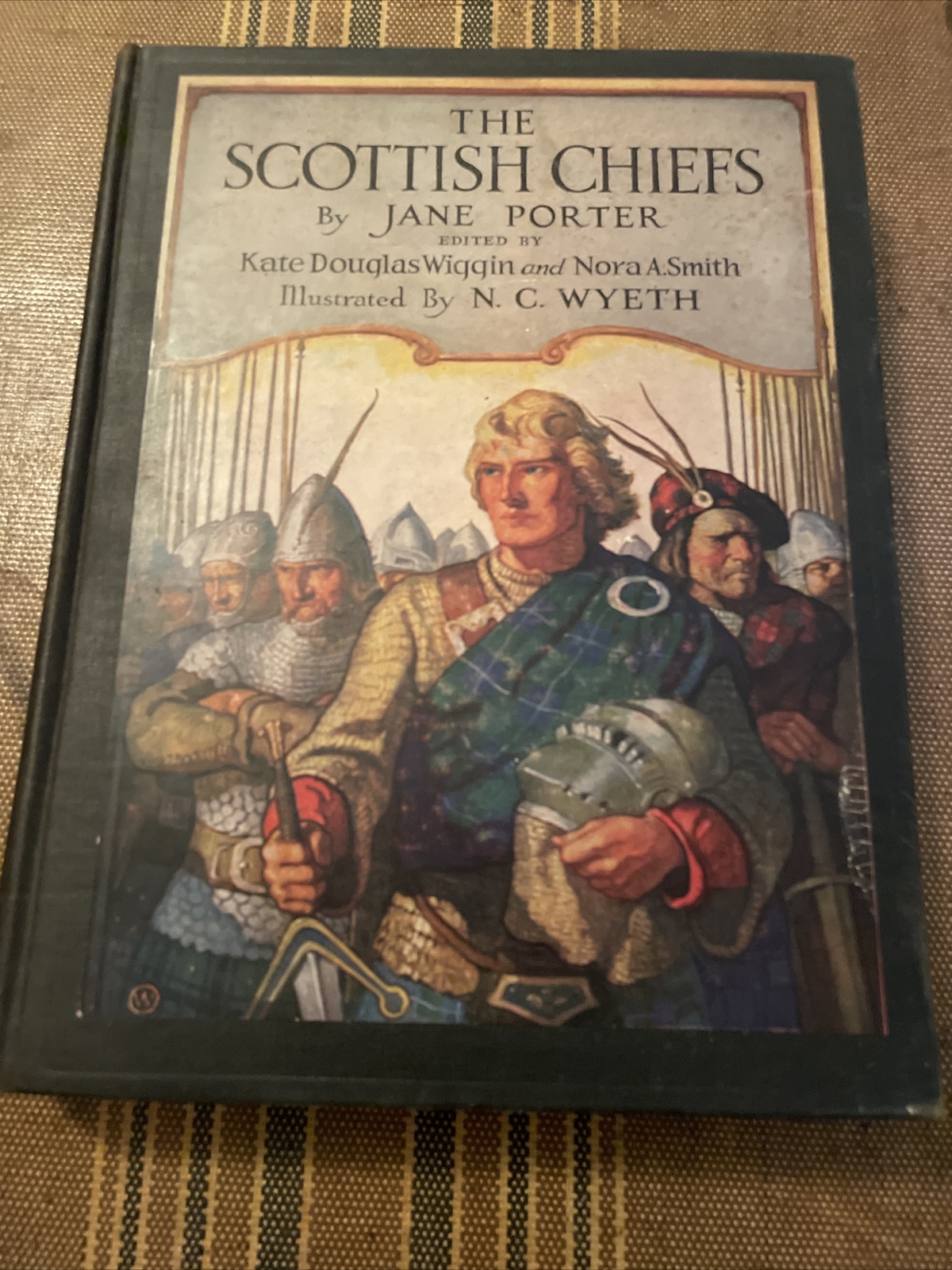 N.C. WYETH COLOR PLATES THE SCOTTISH CHIEFS BY JANE PORTER 1921 1ST