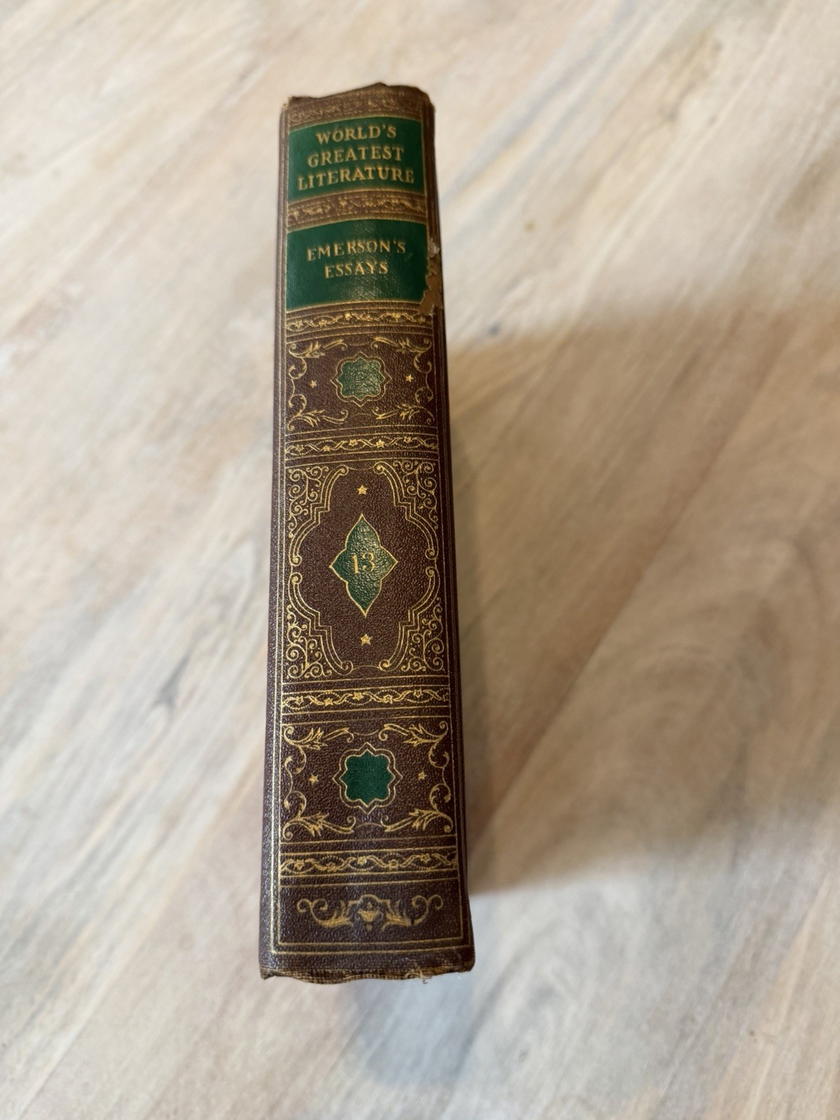 Ralph Waldo Emerson Essays Hardcover Original Spencer Press English Literature
