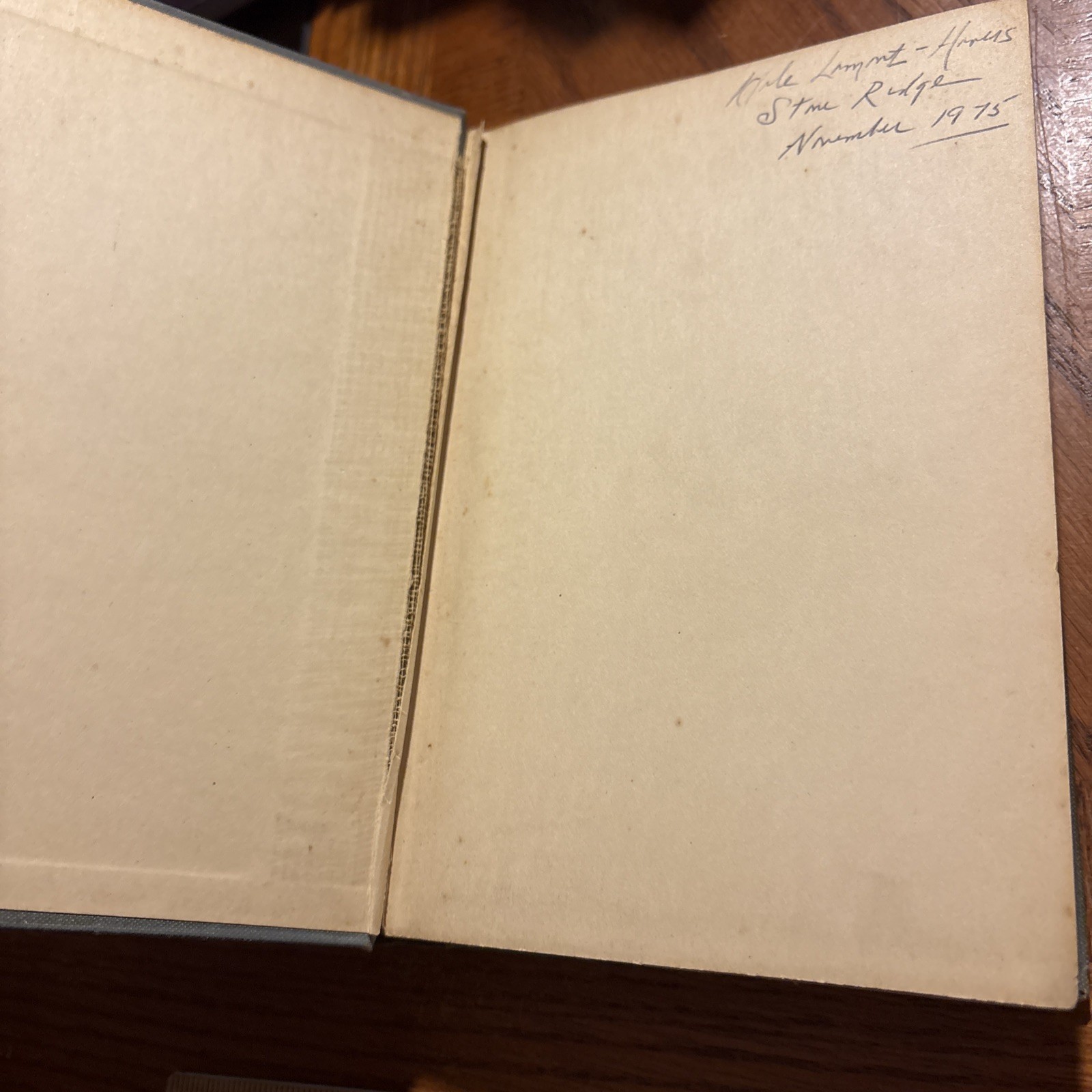 Judd GRAY – Doomed Ship 1928 – Antique Book Owned by Actress Hale Lamont-Havers