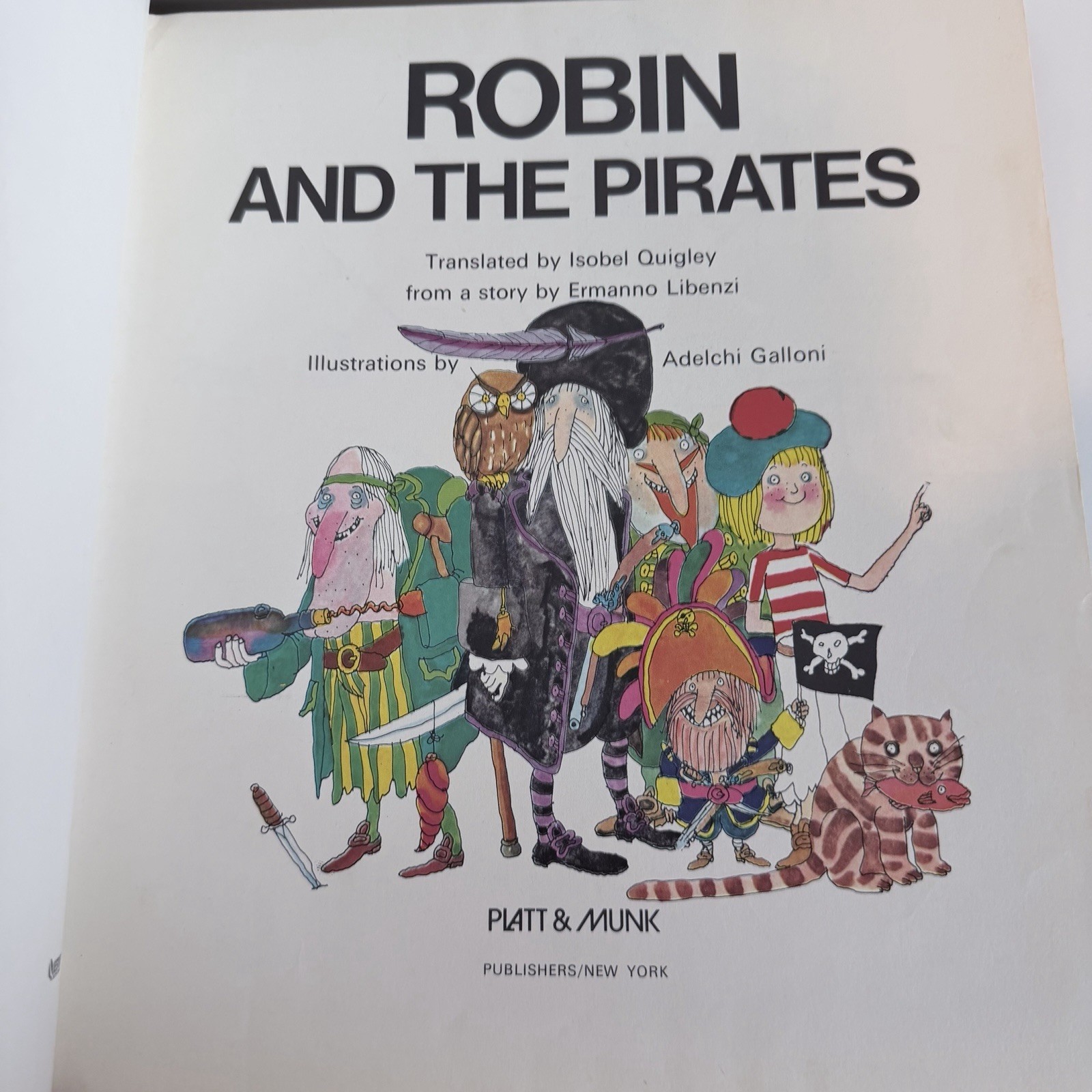 Robin and the Pirates by Ermanno Libenzi OOP