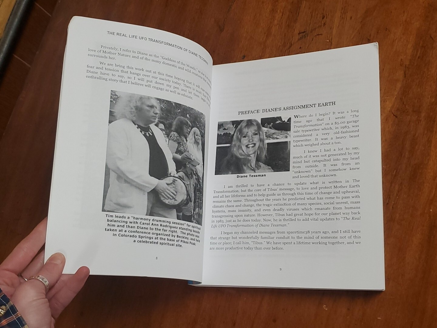 The UFO Transformation of Diane Tessman / 2020 Inner Light/Global Comm. – SIGNED