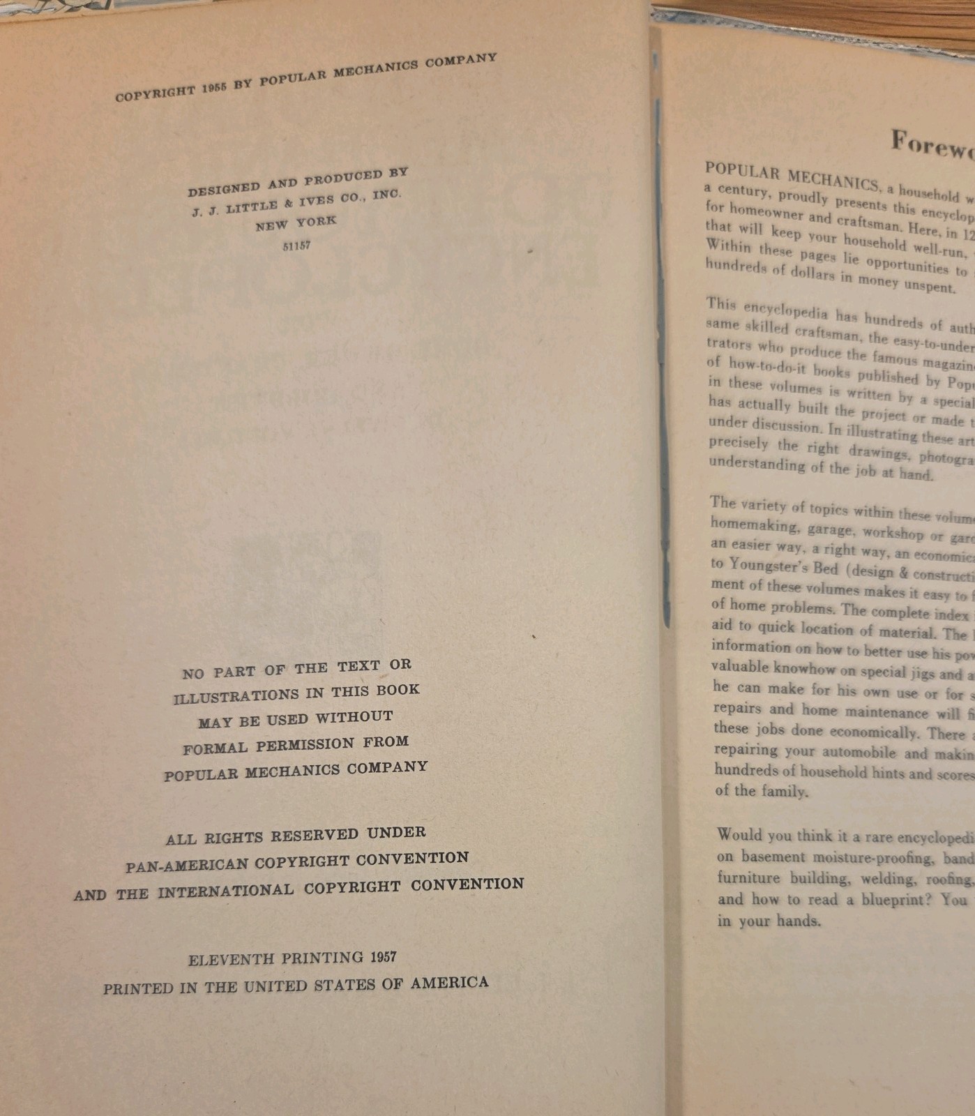 Popular Mechanics Do-It-Yourself Encyclopedia 1955 Complete set.