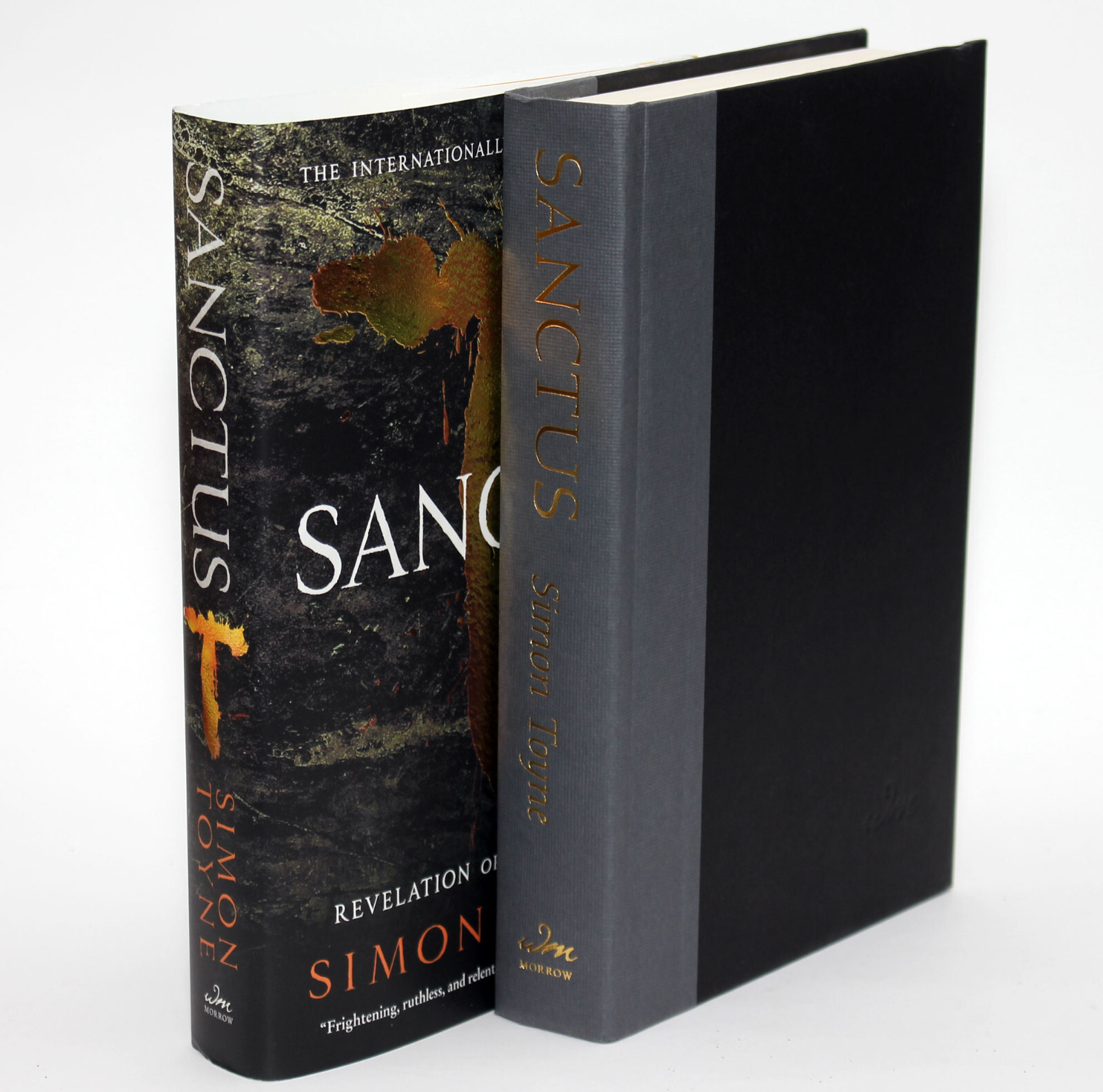 Signed/Inscribed! SANCTUS by Simon Toyne – William Morrow2011 1st Edition HC/DJ