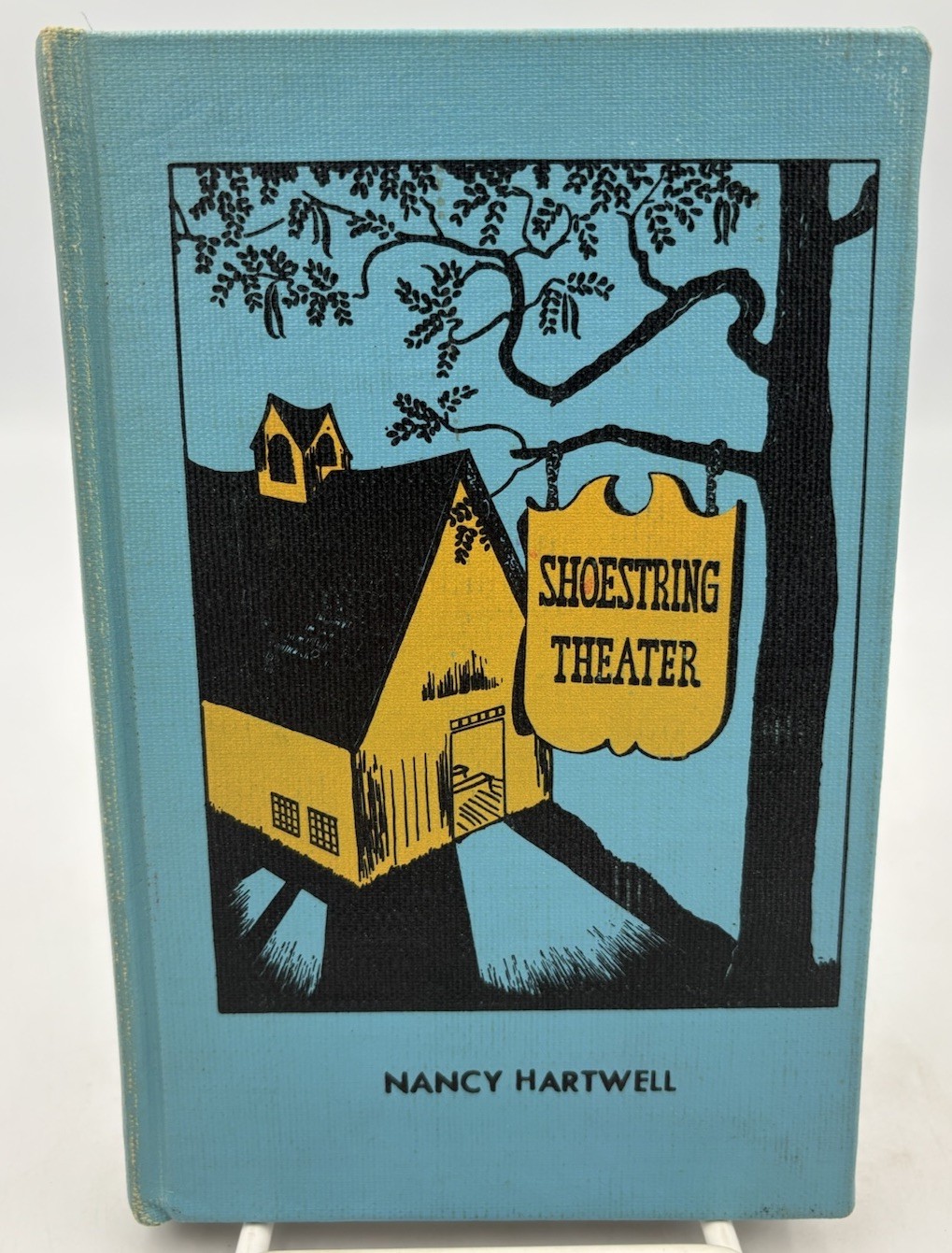 Shoestring Theater by Hartwell (1947) 1st Ed. Los Angeles Public Library Copy HC