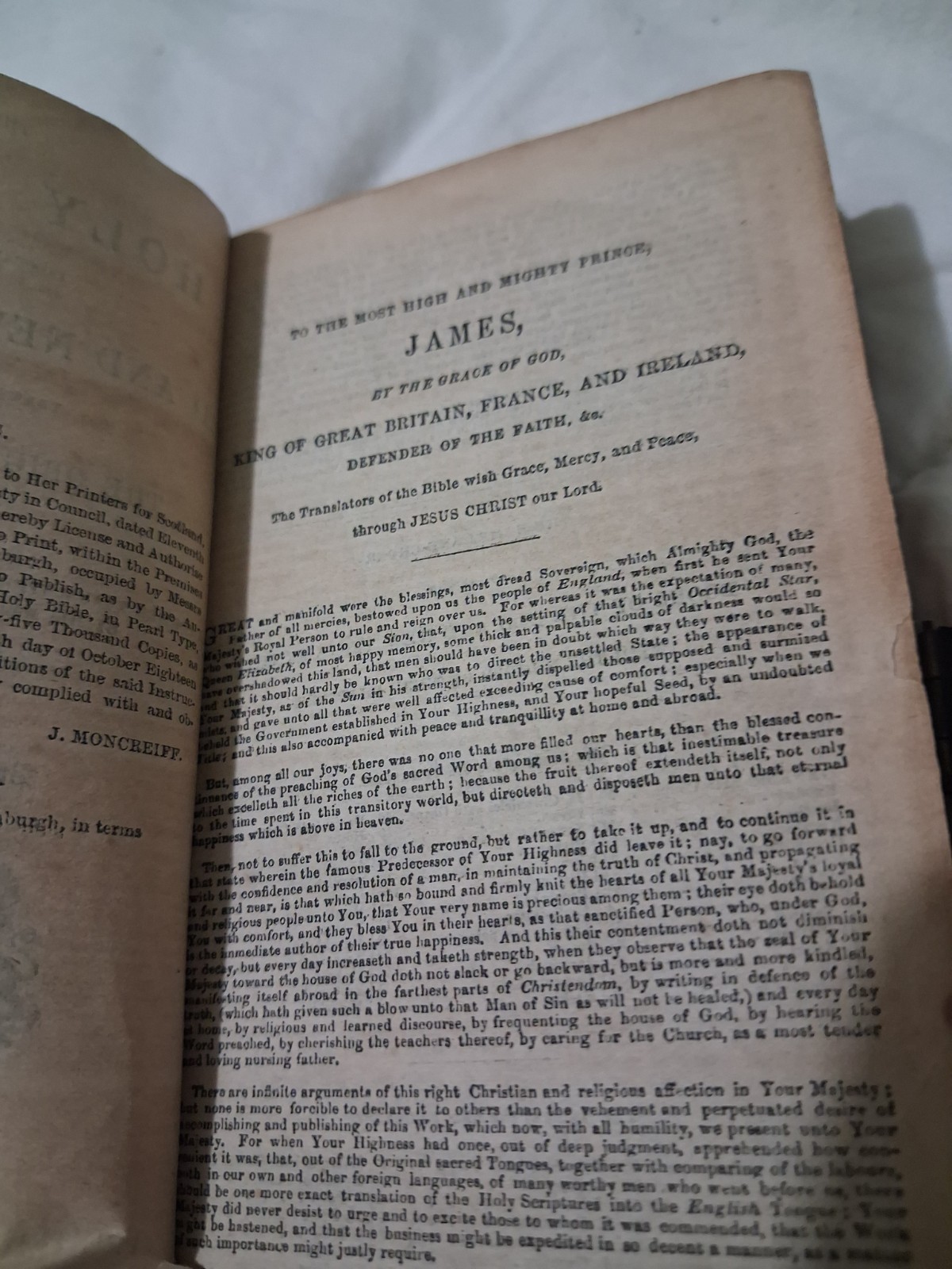 rare bible from 1860s