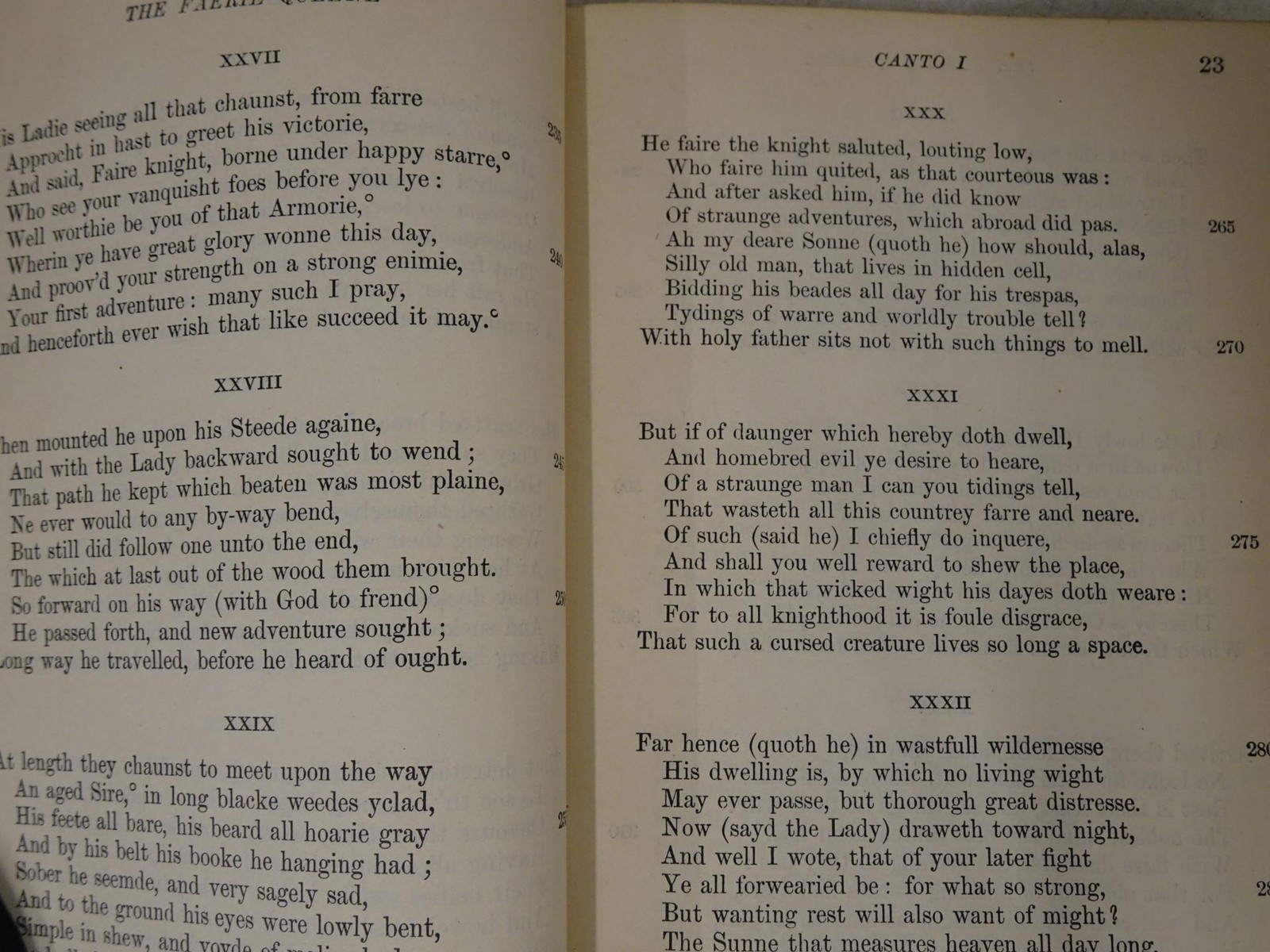 Edmund Spenser’s The Faerie Queene Book 1 1908 MacMillan w Introduction & Notes