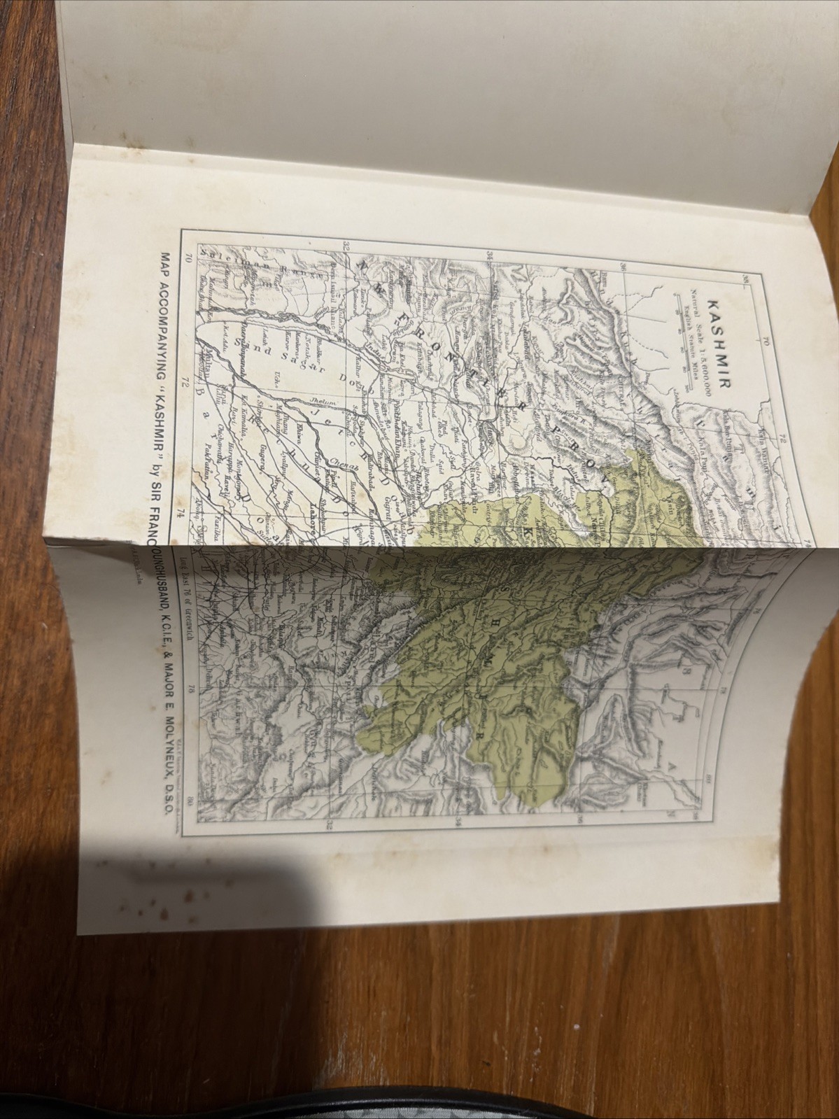 Kashmir- Described By Francis Younghusband – First Print 1909