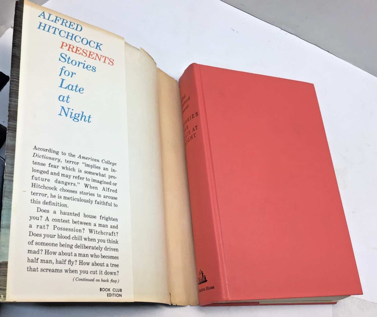 Author: Hitchcock, Alfred Title: Alfred Hitchcock Presents: Stories for Late at
