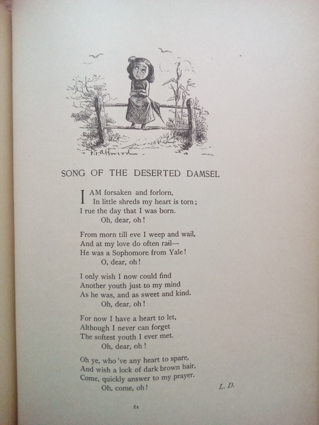 Antique 1885 – LIFE’S VERSES Vintage Regional & Southern Poetry