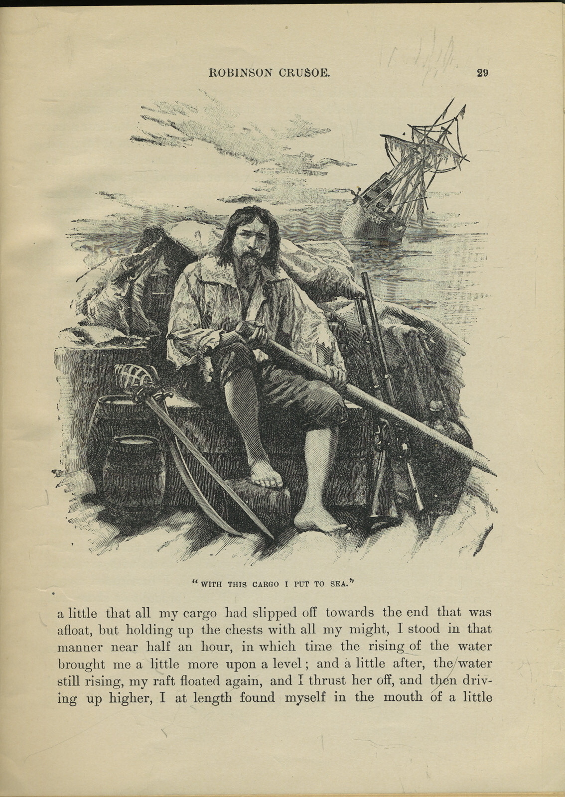 Robinson Crusoe by Daniel Defoe – Walter Paget illustrations