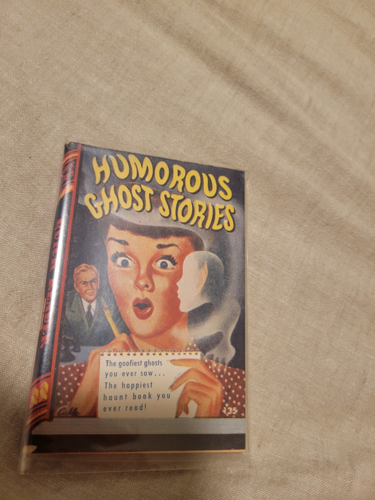 1945 Vintage Quick Reader Books Humorous Ghost Stories Short Stories