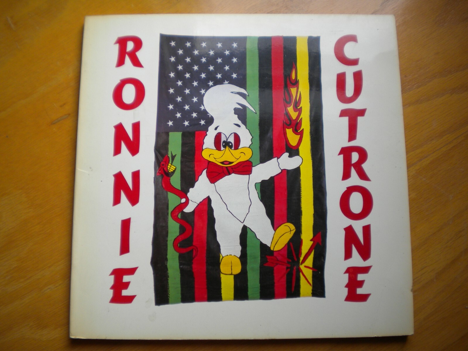 1985 Ronnie Cutrone Signed & Hand Drawn Book Shafrazi Gallery
