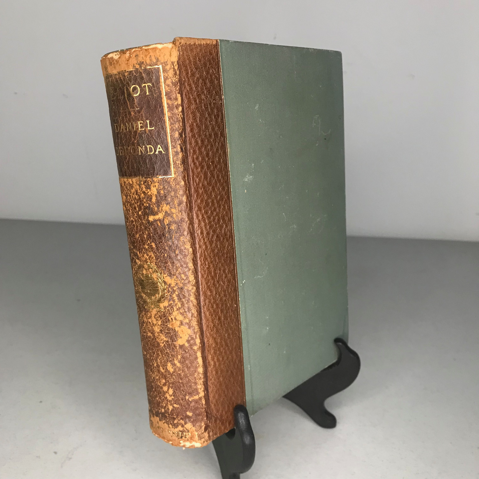 Daniel Deronda – George Eliot – Sterling Edition – Aldine – Quarter Leather