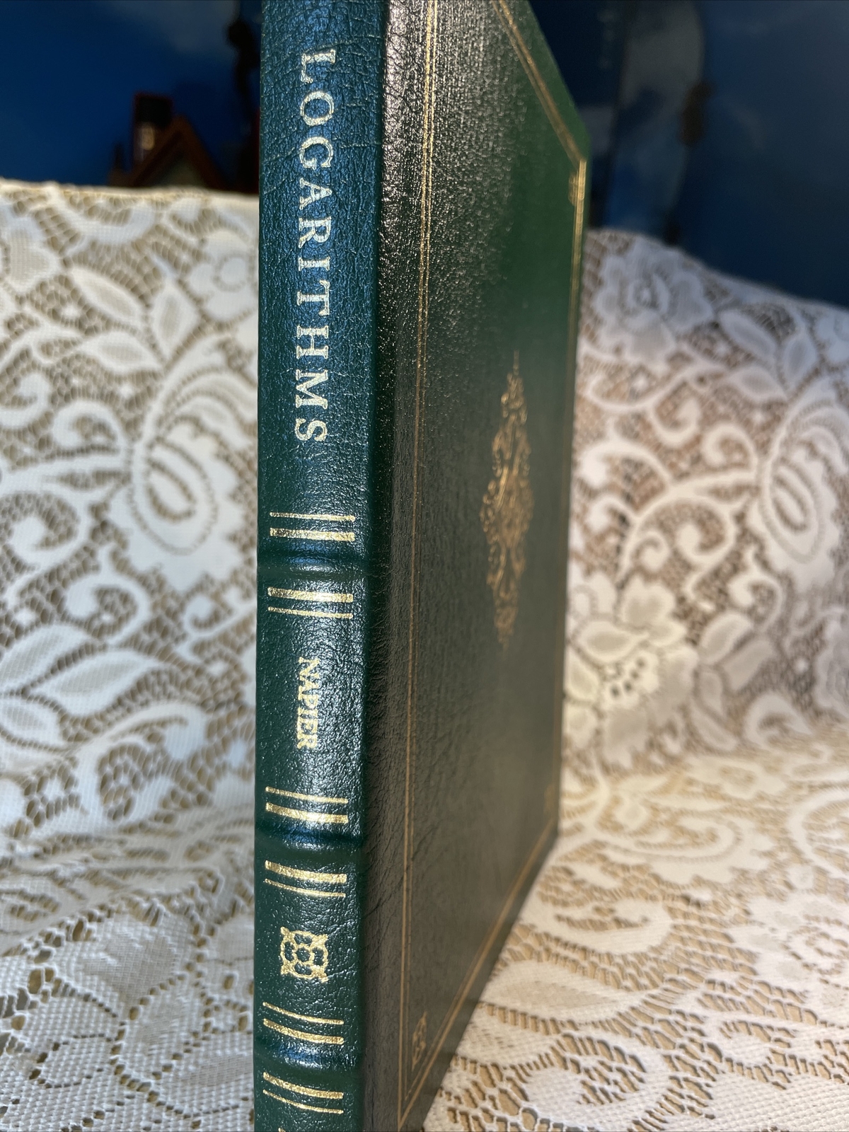John Napier LOGARITHMS The Classics of Science Library Leather Gryphon