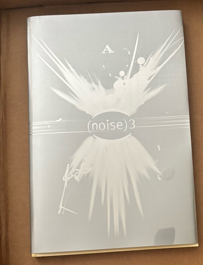THE ATTIK NOISE 3 Book – Print Motion Typography 3D Graphic Design 1997
