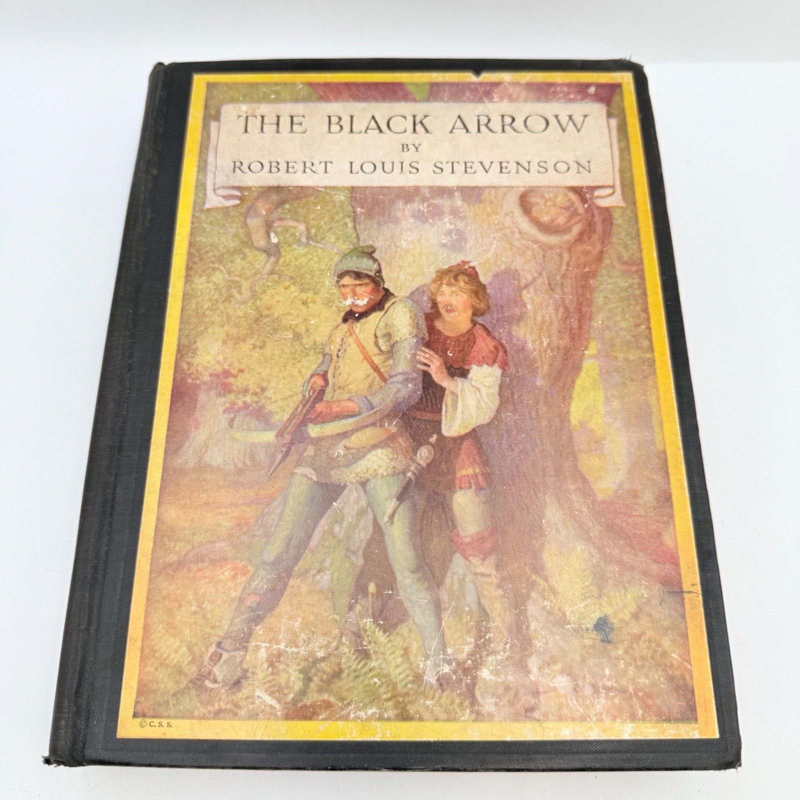 The Black Arrow Robert Louis Stevenson N.C. Wyeth Illustrated 1939 Hardcover