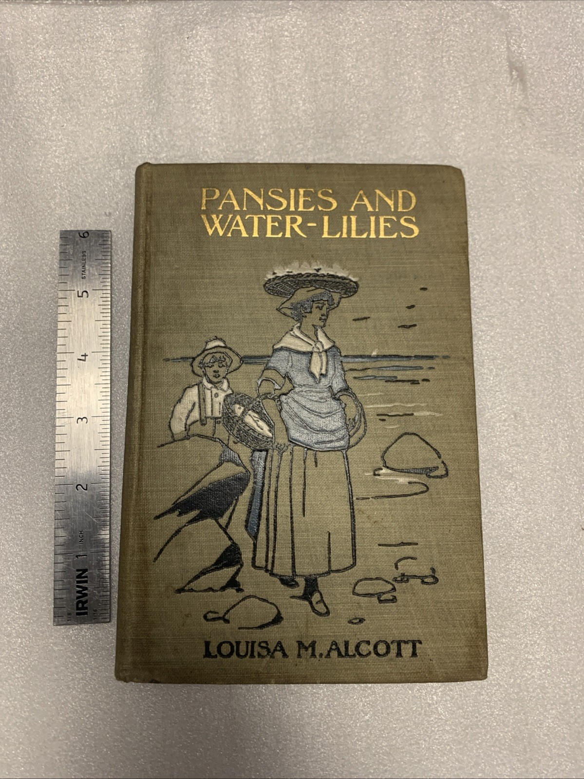 ALCOTT, Louisa May “Pansies and Water-Lilies” Little, Brown & Co, 1902 Vintage