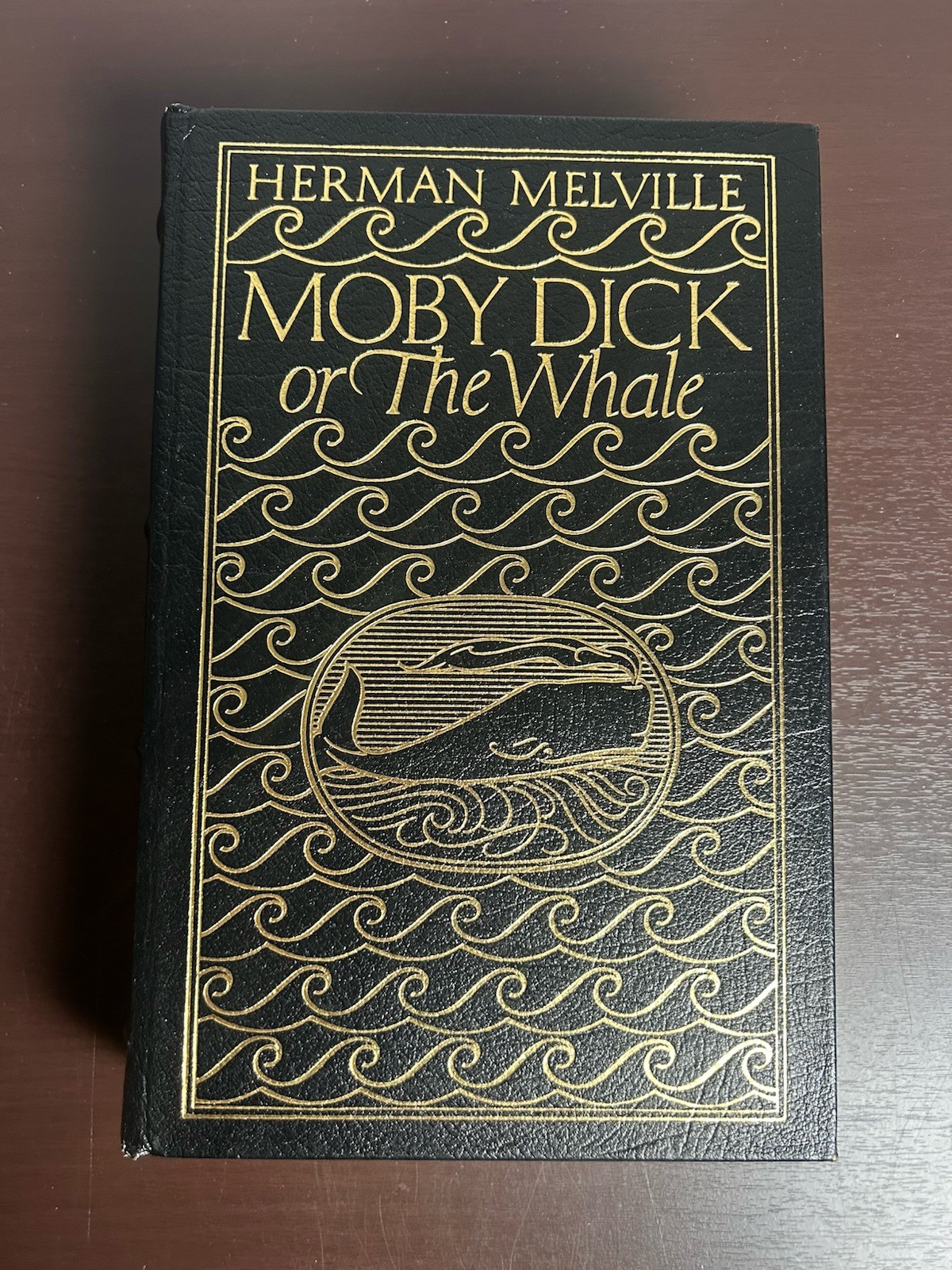Moby Dick By Melville Easton Press Leather Bound Gold Embossed Collector’s Ed