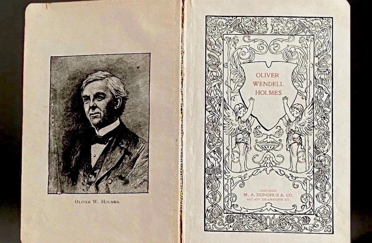 “HOLMES” Oliver Wendell Holmes-Complete Poetic Works 1887 *Free Ship*
