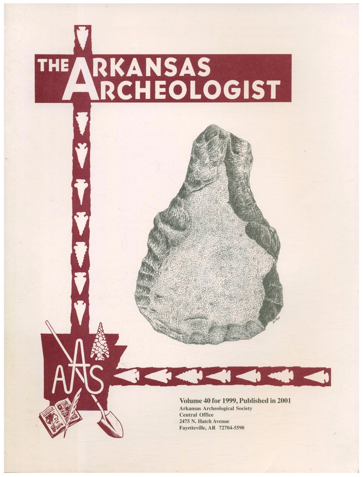 The Arkansas Archeologist Bulletin of the Ark. Archeological Society Volume 40
