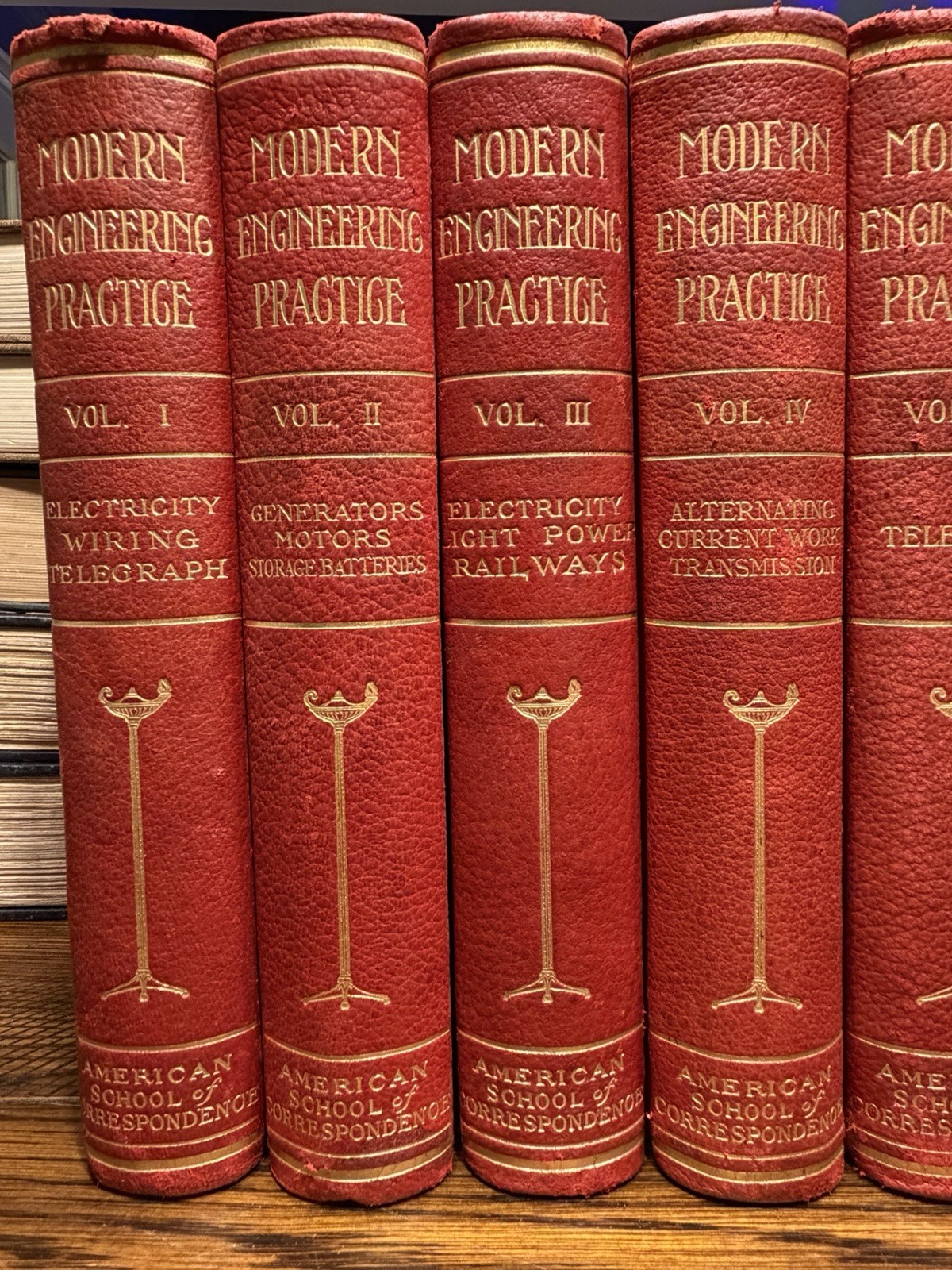 Modern Engineering Practice 12 Vol Set American School of Correspondence Antique