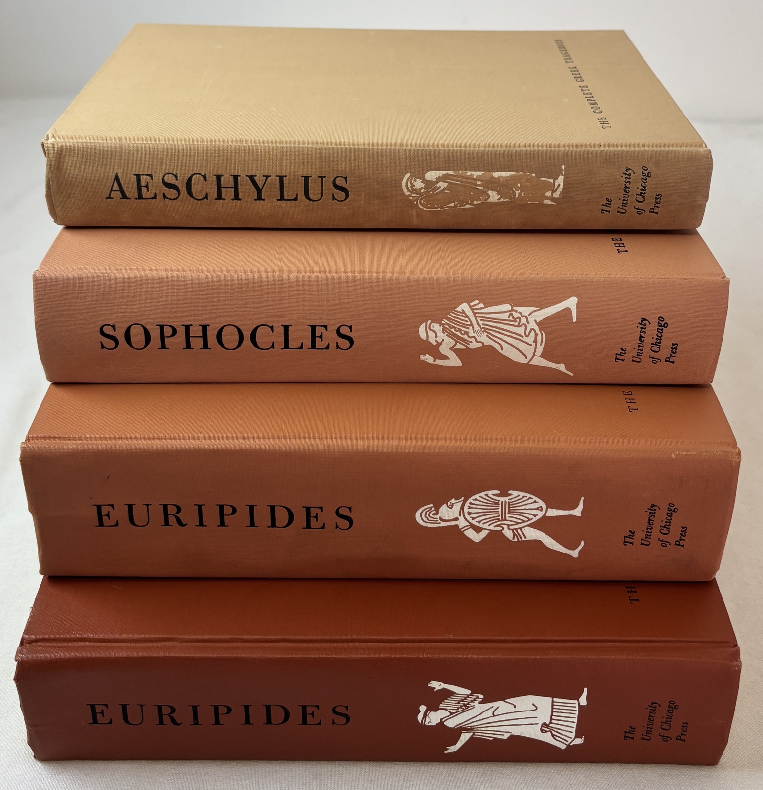 1959 2nd imp. hc box set THE COMPLETE GREEK TRAGEDIES ~University Of Chicago