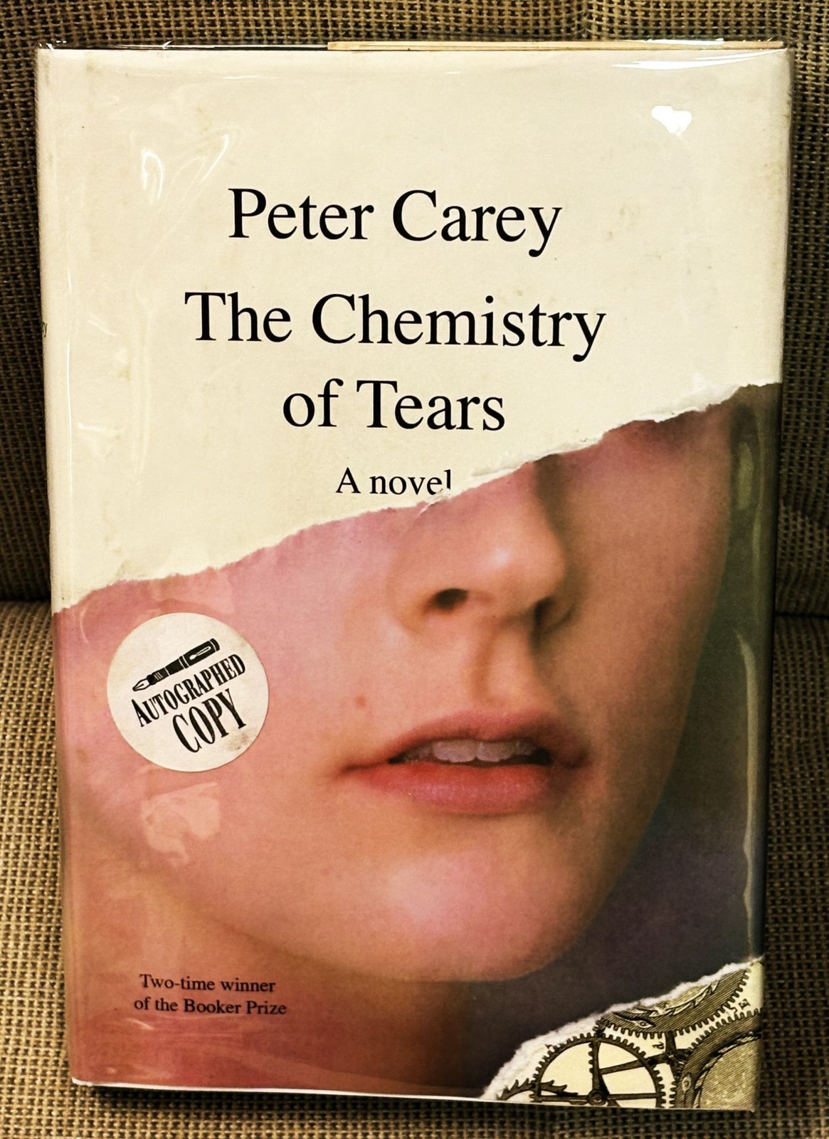Peter Carey / THE CHEMISTRY OF TEARS Signed 1st Edition 2012