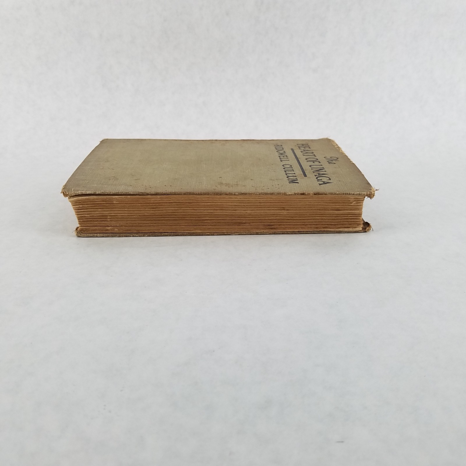 The Heart of Unaga – 1920 Hardcover by Ridgwell Cullum