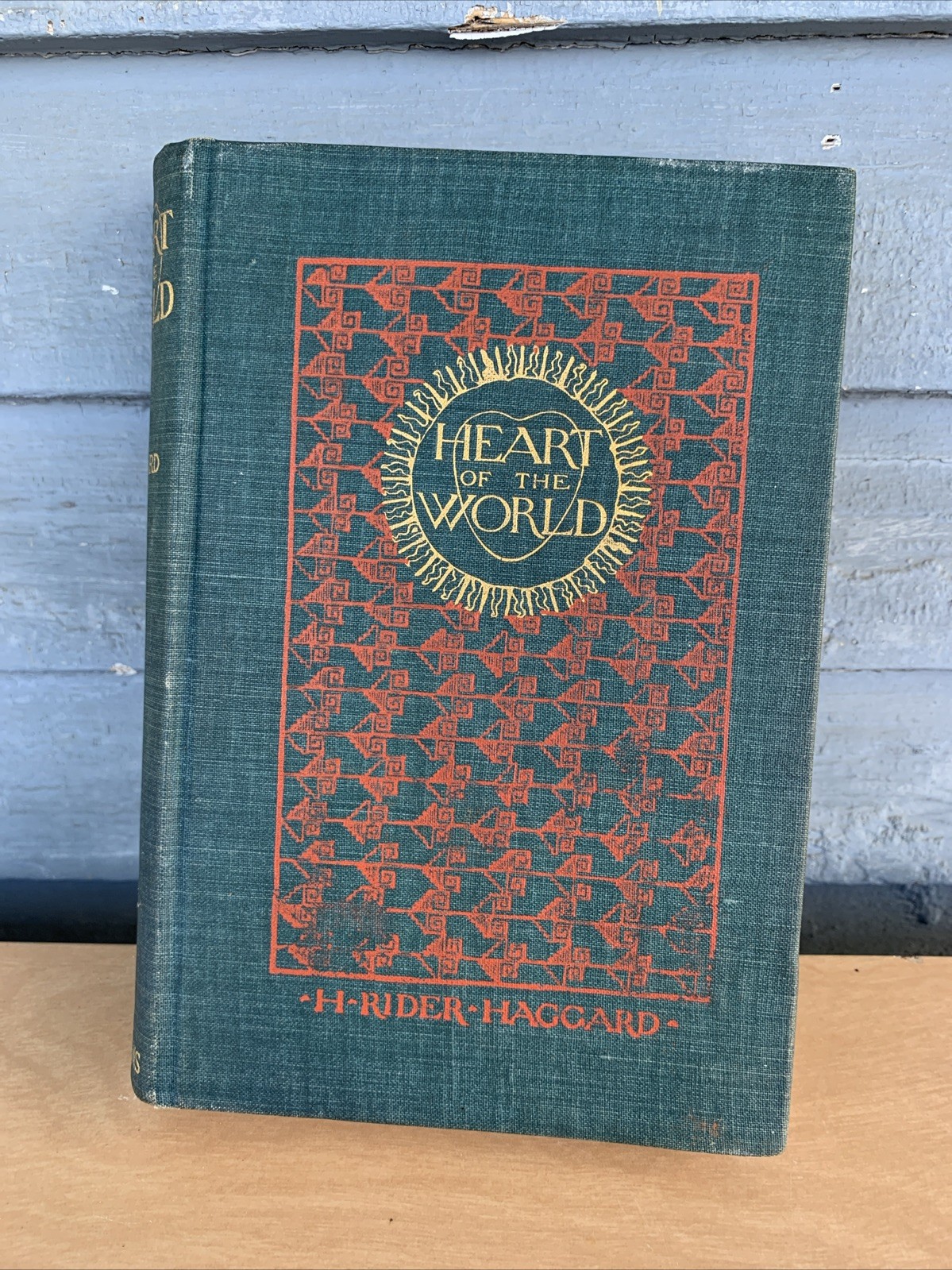 Antique Book Copyright 1895 “The Heart Of The World”