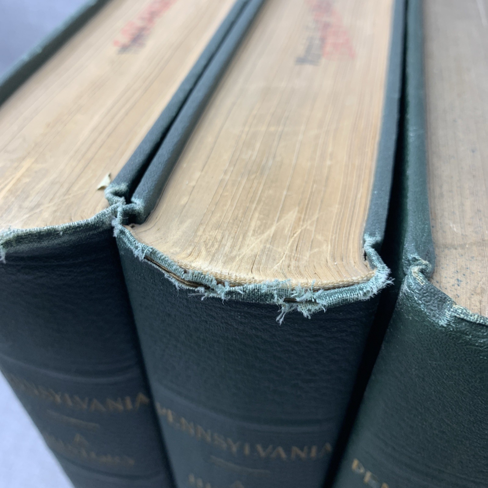 George P Donehoo / Pennsylvania A History Six Volume Complete Set 1st Ed 1926