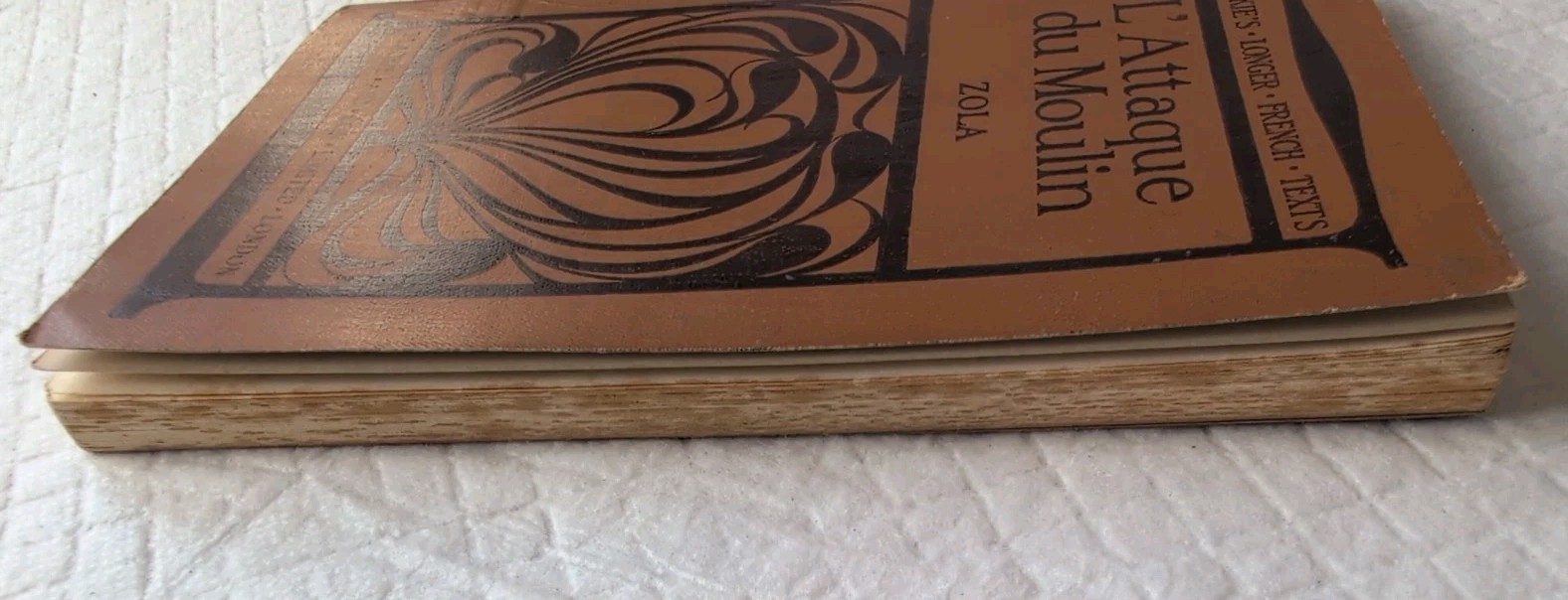 L’Attaque Du Moulin Emile Zolas 1911 Blackie’s Longer French Texts. (B114)*
