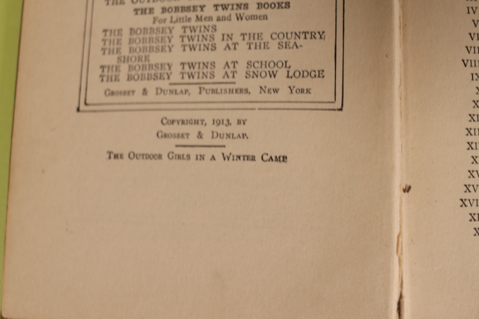 The Outdoor Girls by Laura Lee Hope Antique 1913 – 1927 Hardcover Books Lot of 6