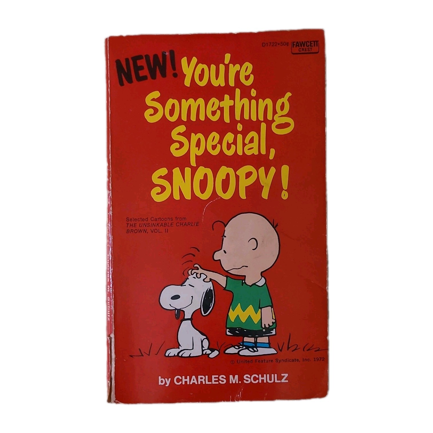 Vintage You’re Something Special SNOOPY paperback comic book 1972 Schulz PEANUTS