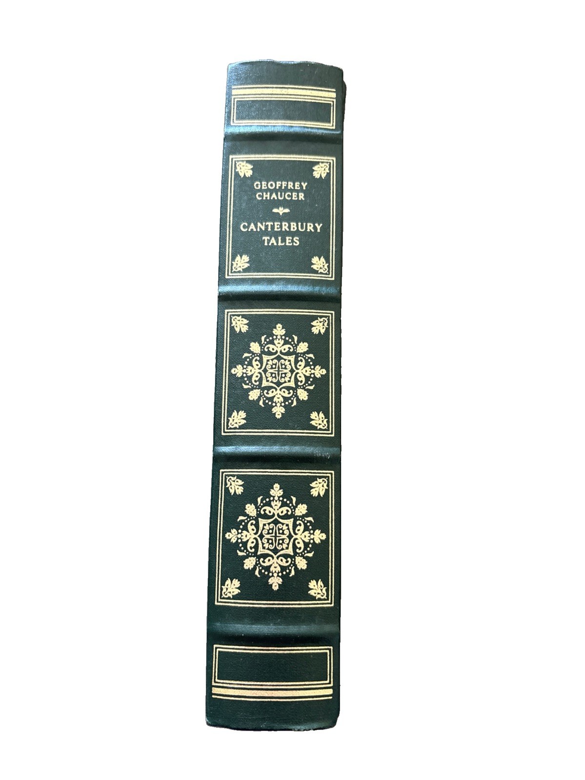 Canterbury Tales by Geoffrey Chaucer by The Franklin Library Hardcover 1981
