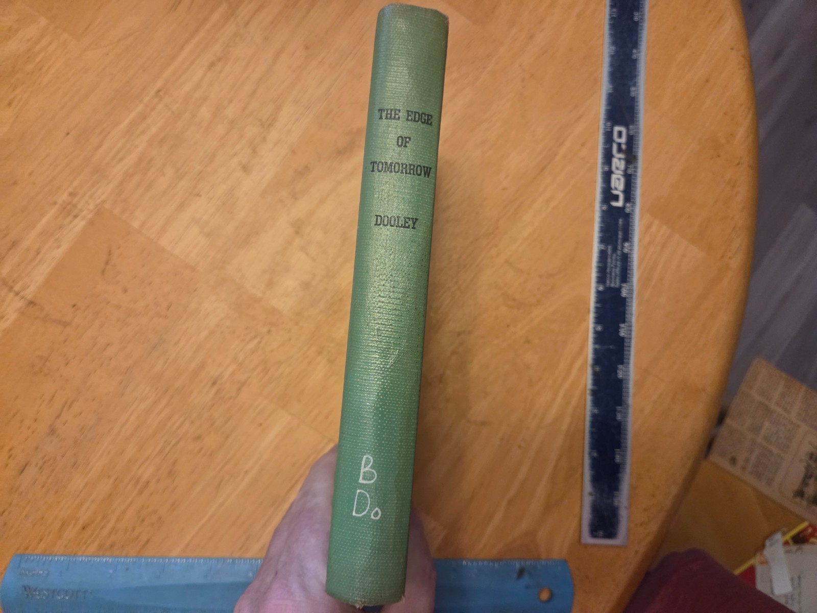 The Edge of Tomorrow by Thomas A. Dooley – 1961 Farrar Straus & Cudahy Hardcover
