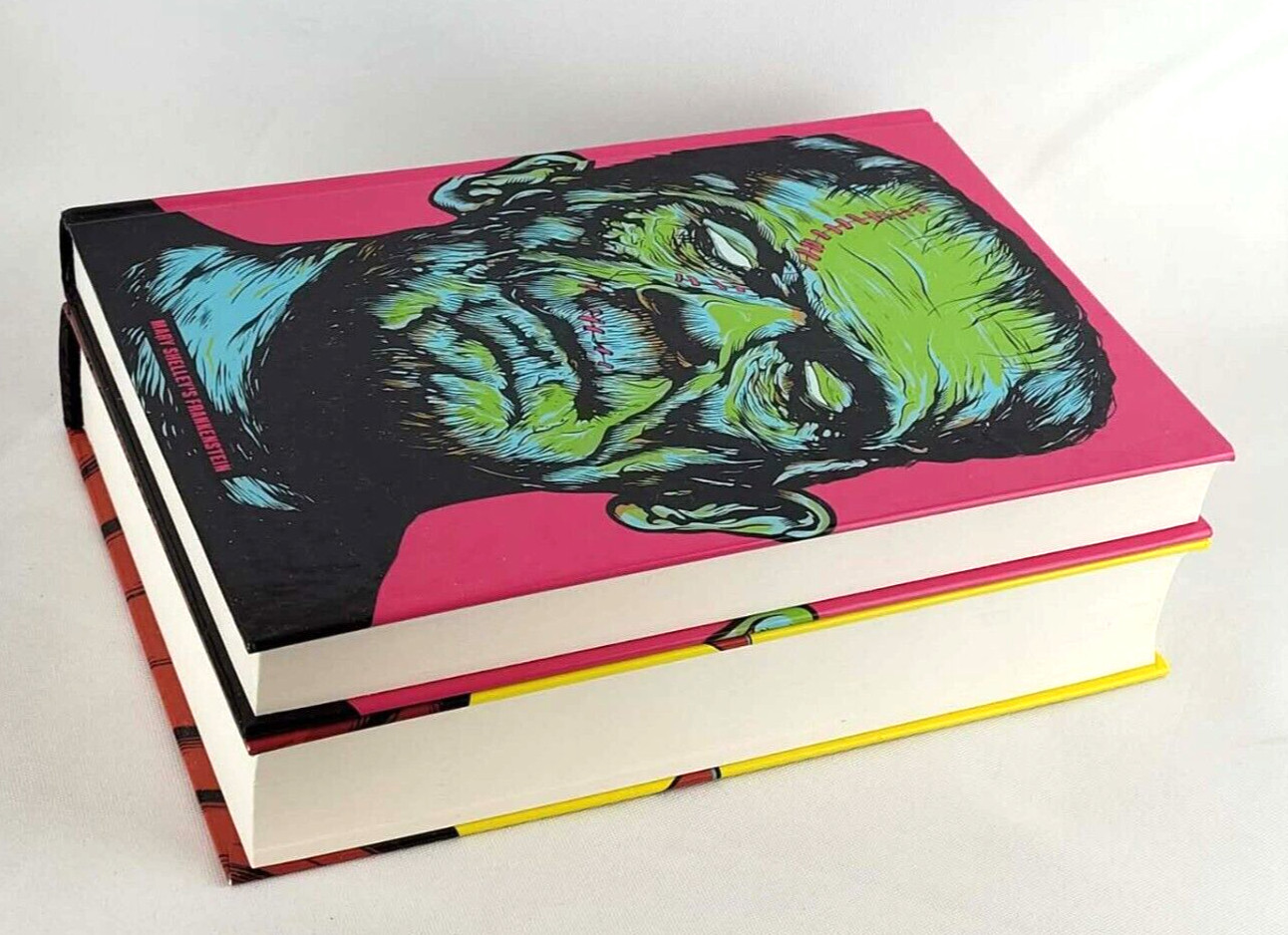 DRACULA & FRANKENSTEIN by Bram Stoker Mary Shelley Deluxe Hardcover Edition NEW