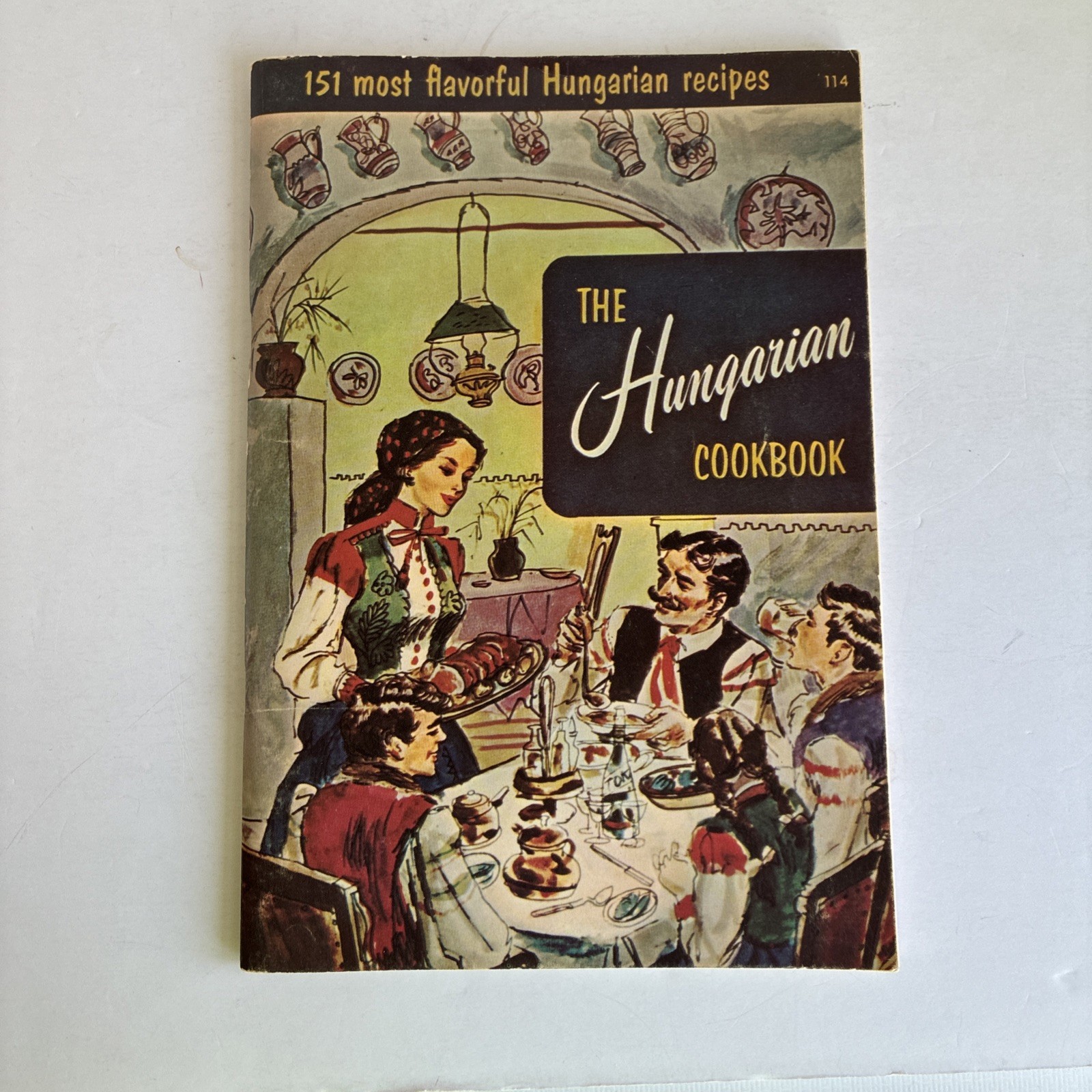 The Hungarian Cookbook Recipe Booklet 1965 Vintage Excellent Condition