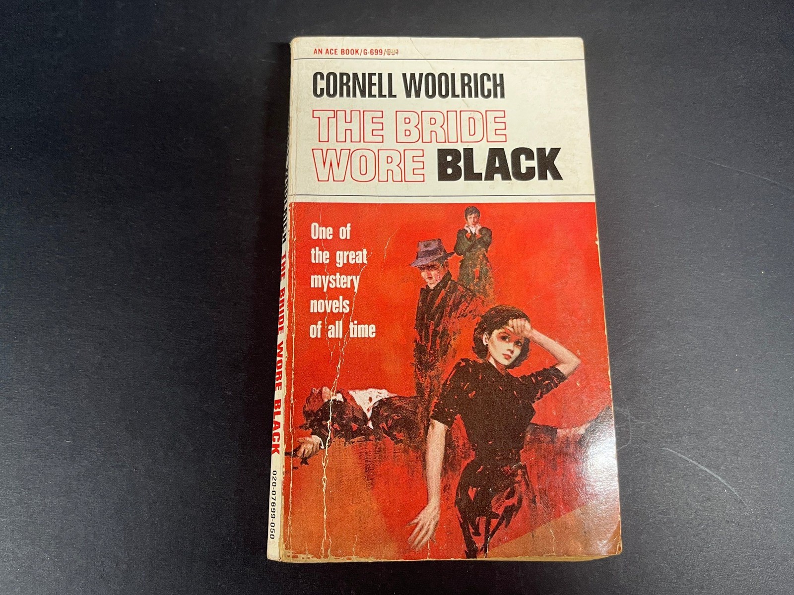 1940 The Bride Wore Black by Cornell Woolrich Mass Market Paperback Ace Books