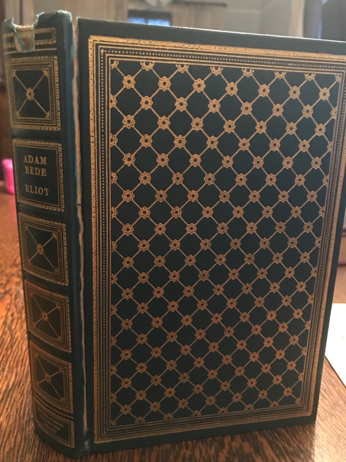 Adam Bede George Eliot 1947 International Collectors Library Green Leather Book