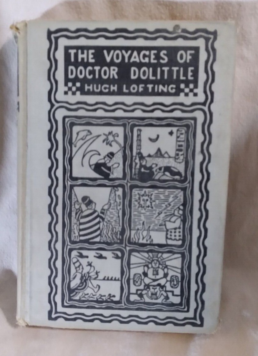 The Voyages of Doctor Dolittle 40th Printing Hugh Lofting 1950 LOCCCN 22-20686