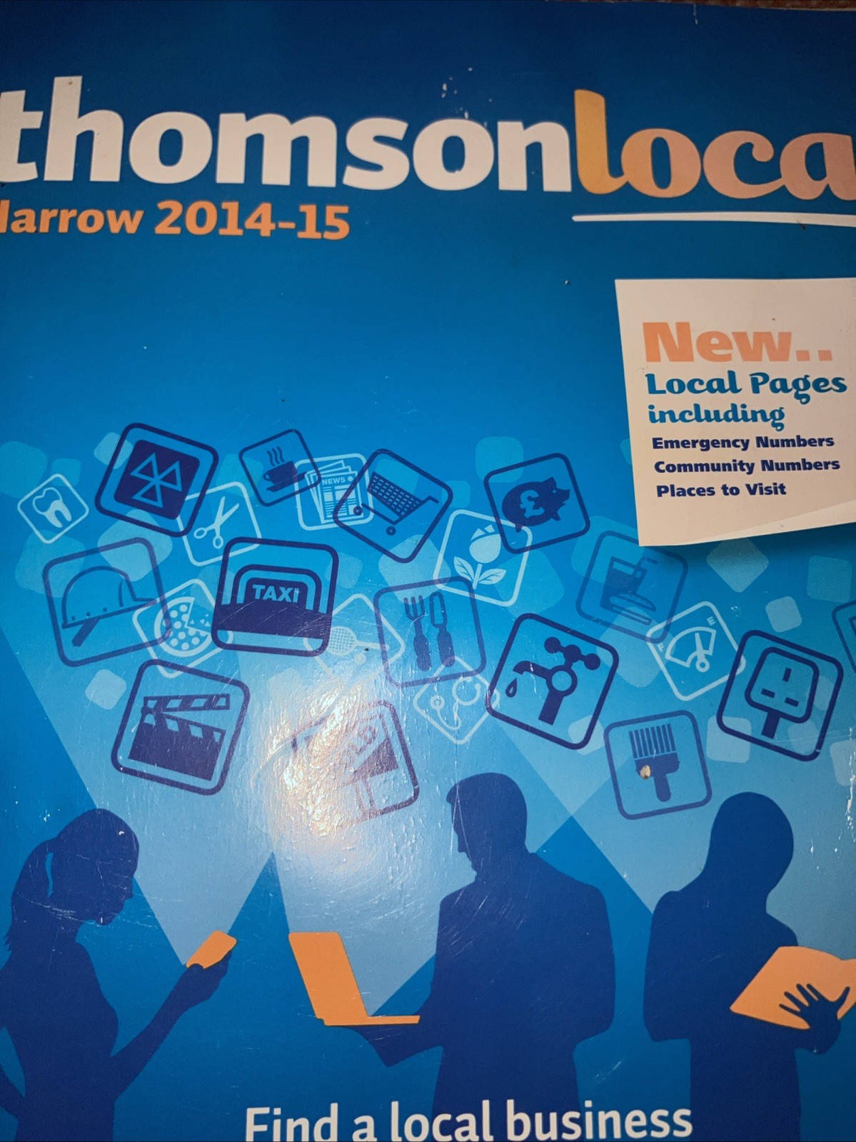 2014/2015 LB of Harrow, Middlesex Thomson Local Telephone Directory