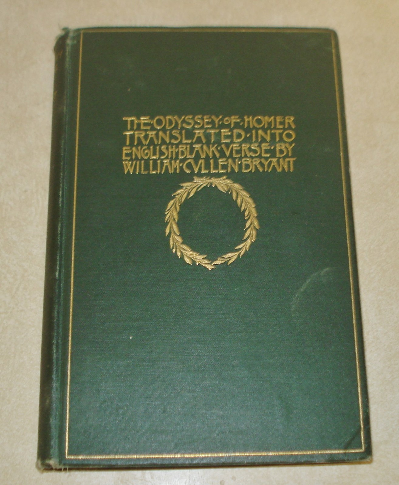 The Odyssey of Homer 1871 1st 2 Vol in One Edition William Cullen Bryant HC
