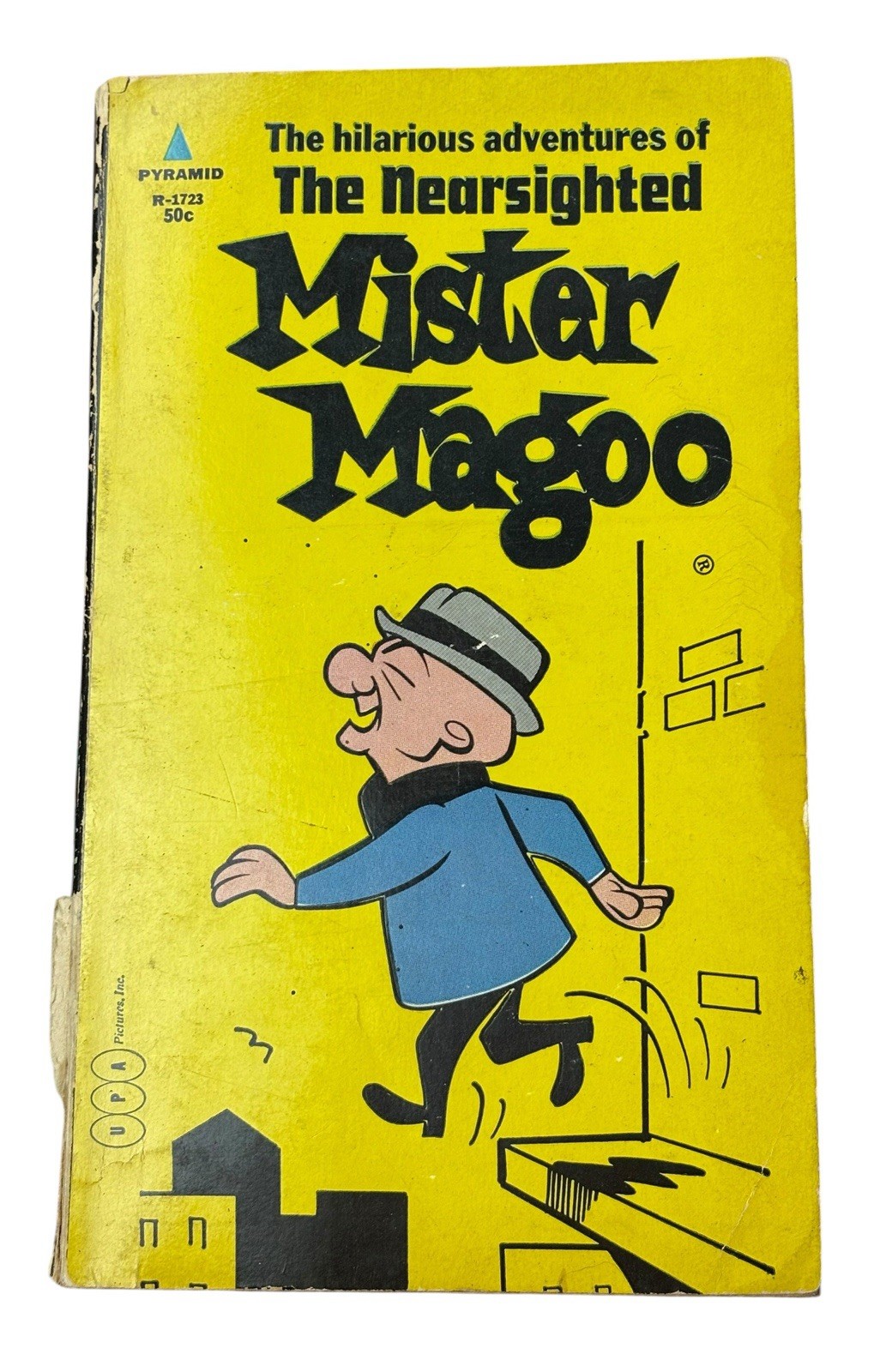 1967 Mister Magoo Paperback Nearsighted Magoo Pyramid Humor, 1st Edition READ