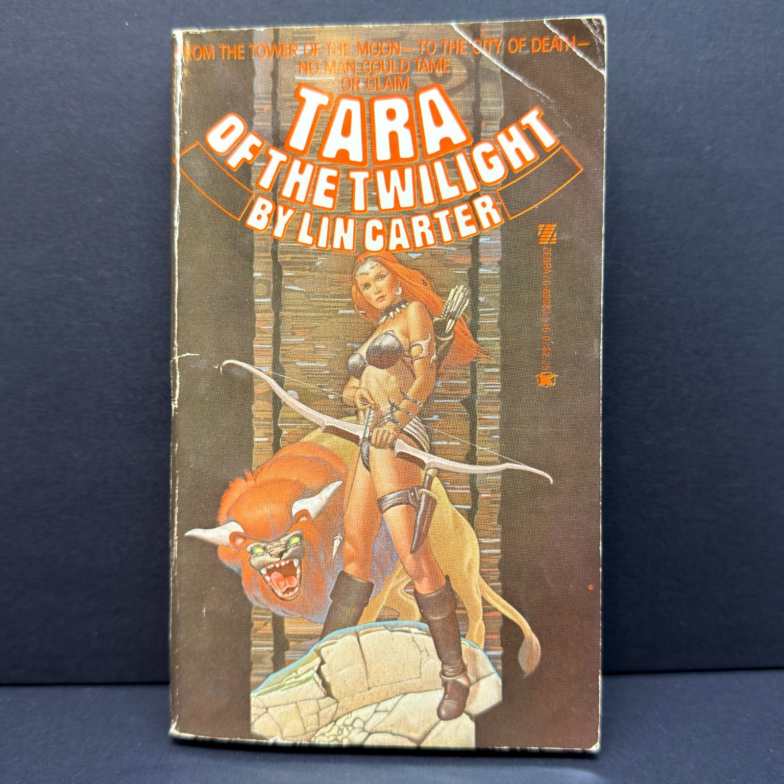 Tara of the Twilight by Lin Carter 1979 Rare Classic Cult Erotic Fantasy Novel