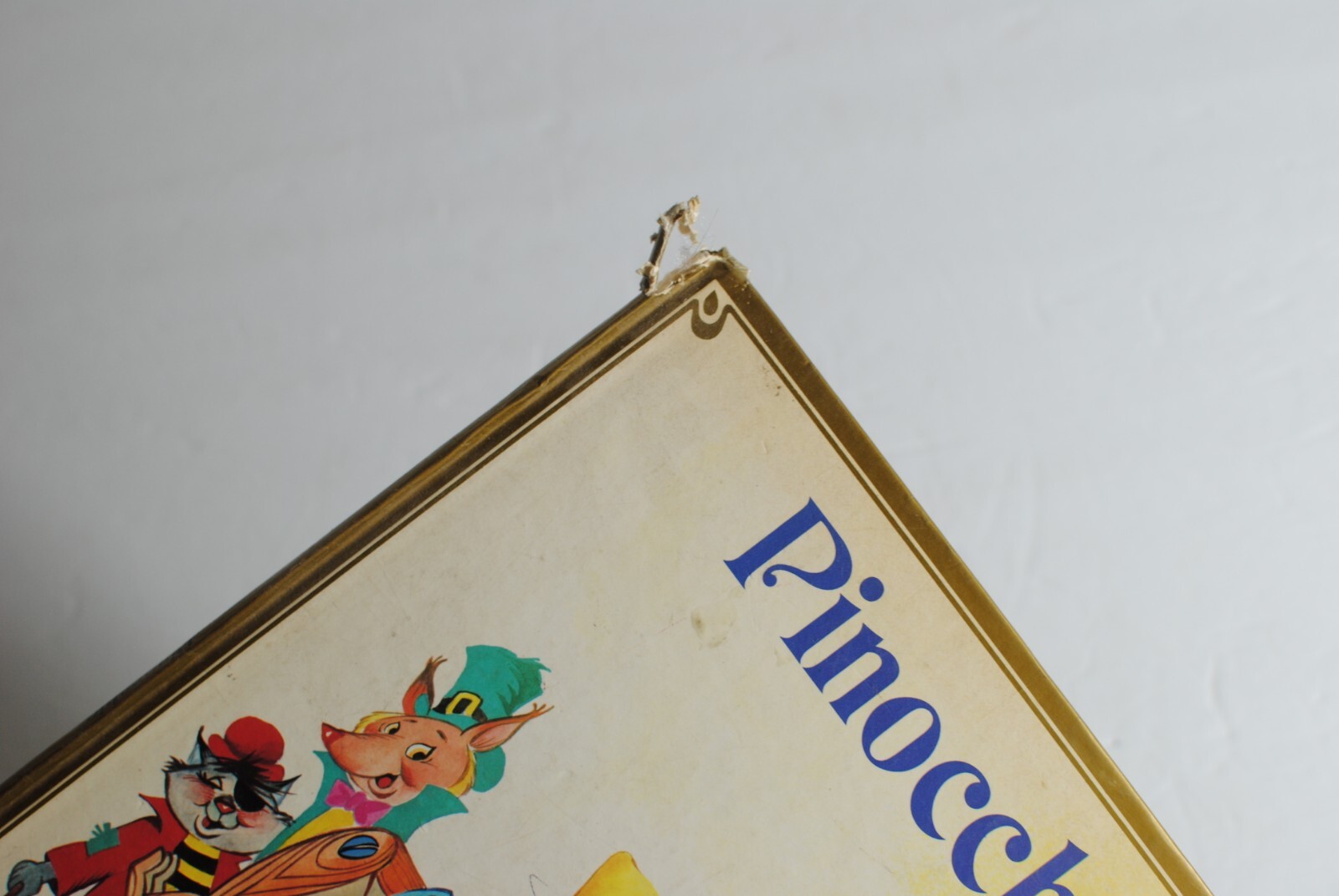 Vintage Pinocchio 1985 Hard Cover Gallery Books Printed In Italy