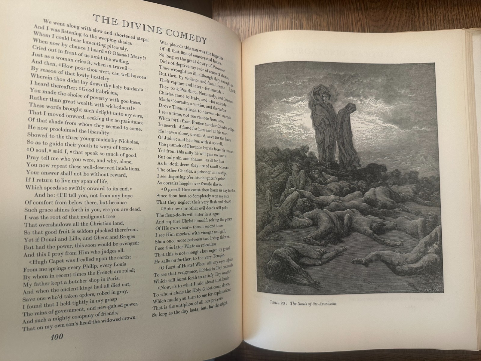 DANTE THE DIVINE COMEDY 1948 HARDCOVER W/DUST JACKET GUSTAVE DORE ILLUSTRATIONS