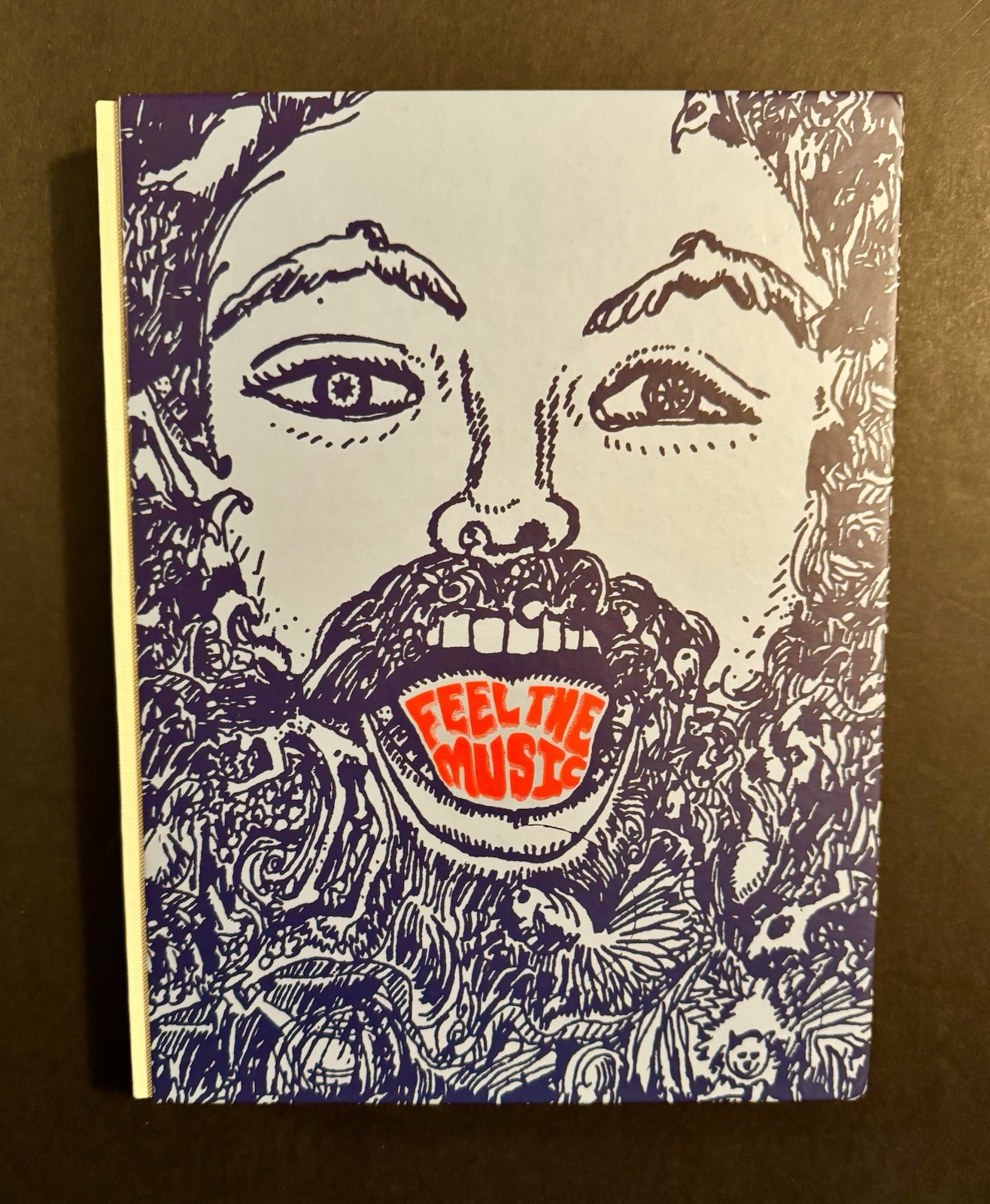 Feel the Music The Psychedelic Worlds of Paul Major 1st Ed Book W/ Vinyl Record