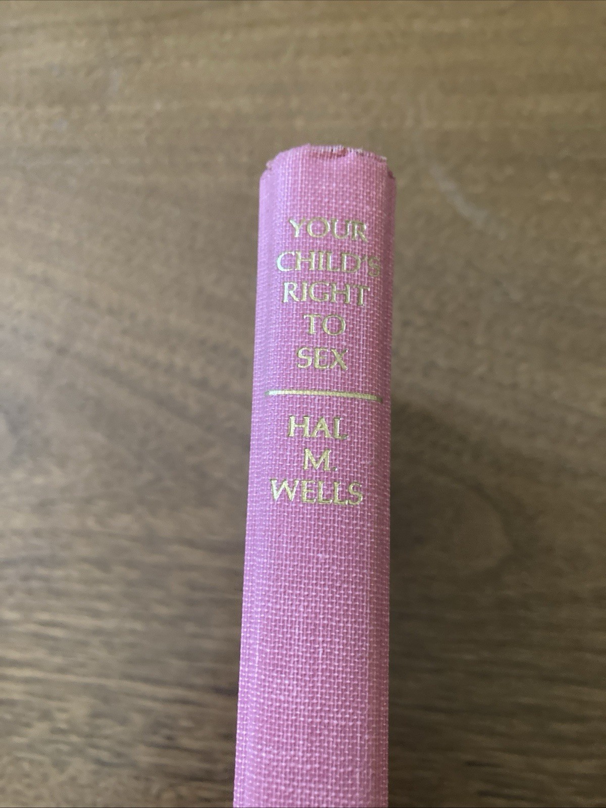 Your Child’s Right To Sex Vintage Psychology Book 1976 Hardcover Hal M. Wells