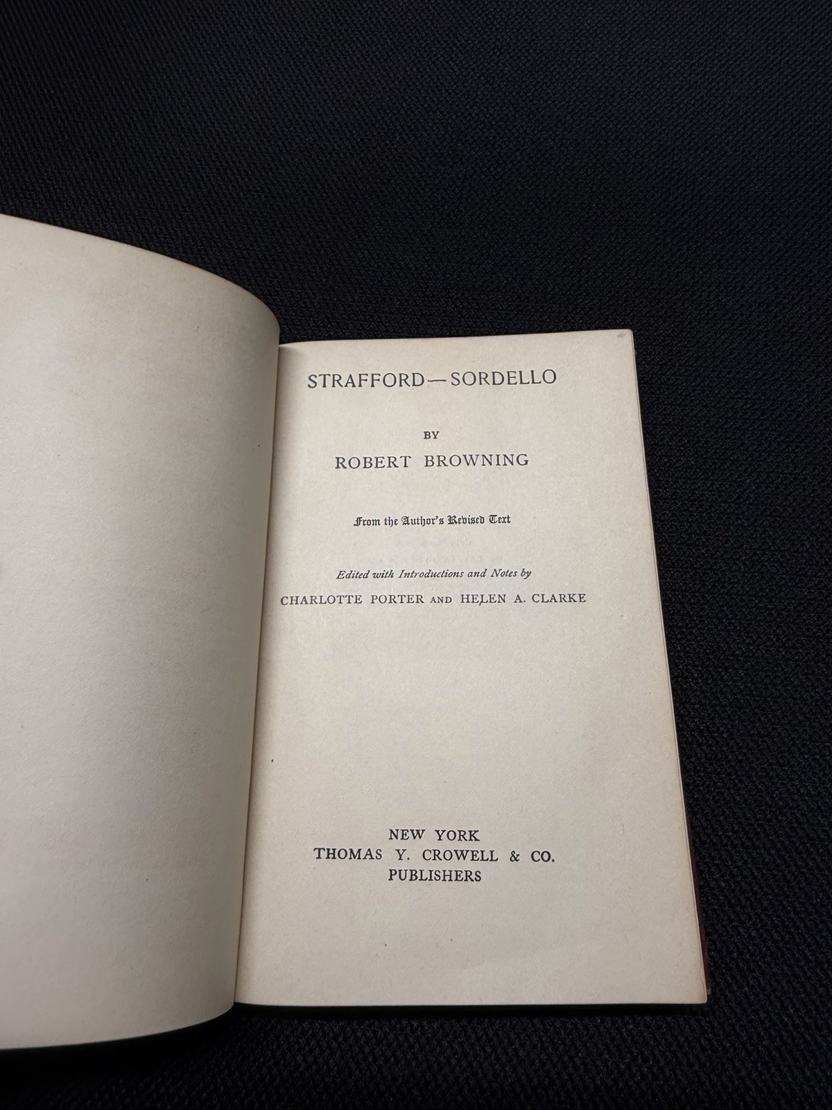 Robert Browning 1898 Edition 3 Books Collection Lot
