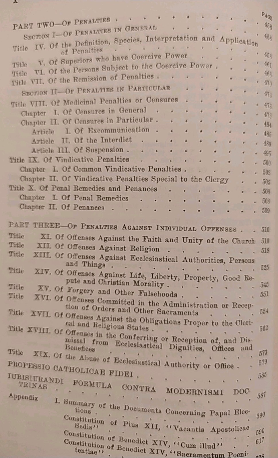 Practical Commentary on the Code of Canon Law Woywod Smith 1948 V I & II